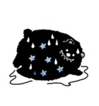 モノクロうさぎとクマのスタンプ（個別スタンプ：13）