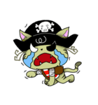 Kyaputen Neko Kaizoku - Nekopira（個別スタンプ：7）