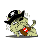Kyaputen Neko Kaizoku - Nekopira（個別スタンプ：10）
