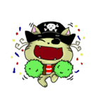 Kyaputen Neko Kaizoku - Nekopira（個別スタンプ：14）