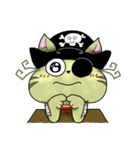 Kyaputen Neko Kaizoku - Nekopira（個別スタンプ：17）