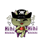 Kyaputen Neko Kaizoku - Nekopira（個別スタンプ：19）