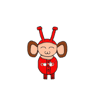 ルビーのサルさん（個別スタンプ：2）