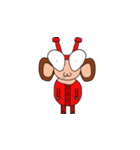 ルビーのサルさん（個別スタンプ：4）