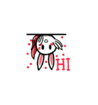 Chicks With Rabbit Ears（個別スタンプ：3）