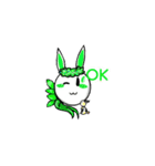 Chicks With Rabbit Ears（個別スタンプ：8）