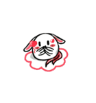 Chicks With Rabbit Ears（個別スタンプ：12）