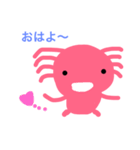 ウーパールーパーの毎日（個別スタンプ：1）