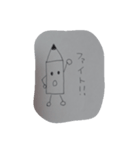 鉛筆くん（個別スタンプ：4）