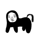 人獣絵☆無病息災（個別スタンプ：1）