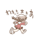 あわあわする三つ編みメガネさん（個別スタンプ：20）