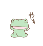 あわあわする三つ編みメガネさん（個別スタンプ：40）