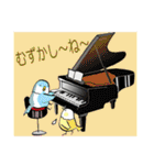 小鳥と音楽・ピアノの先生2（個別スタンプ：28）
