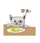 The QQcat's life（個別スタンプ：3）