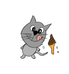 The QQcat's life（個別スタンプ：32）