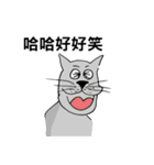 The QQcat's life（個別スタンプ：34）
