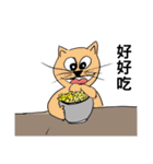 The QQcat's life（個別スタンプ：40）