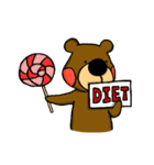 Little Brown Bear Loves To Eat（個別スタンプ：5）