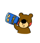 Little Brown Bear Loves To Eat（個別スタンプ：12）