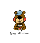 Little Brown Bear Loves To Eat（個別スタンプ：18）