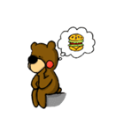 Little Brown Bear Loves To Eat（個別スタンプ：29）