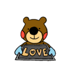 Little Brown Bear Loves To Eat（個別スタンプ：31）