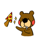 Little Brown Bear Loves To Eat（個別スタンプ：32）