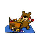 Little Brown Bear Loves To Eat（個別スタンプ：39）