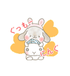 うさちゃんいっぱい♡おはよういっぱい♡（個別スタンプ：36）