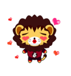 Sunny Day Lion (Excellent)（個別スタンプ：33）