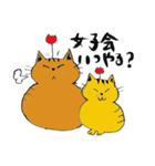 2匹のキジトラ（個別スタンプ：8）