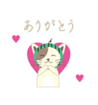 Watermelon cat（個別スタンプ：3）