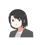 Jacket Girl（個別スタンプ：1）