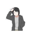 Jacket Girl（個別スタンプ：4）