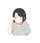 Jacket Girl（個別スタンプ：7）