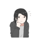 Jacket Girl（個別スタンプ：10）