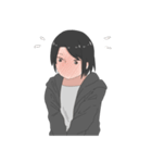 Jacket Girl（個別スタンプ：16）