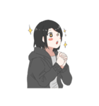 Jacket Girl（個別スタンプ：18）