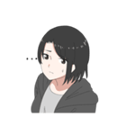 Jacket Girl（個別スタンプ：22）