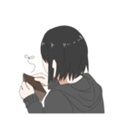 Jacket Girl（個別スタンプ：23）