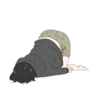 Jacket Girl（個別スタンプ：32）