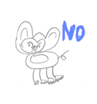 お子ちゃま可愛い(英語)（個別スタンプ：8）