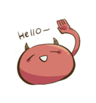 Strange red face（個別スタンプ：2）