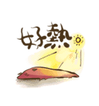 Strange red face（個別スタンプ：37）