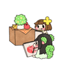 Tanuki Elementary School（個別スタンプ：29）