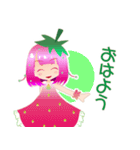 いちごちゃんと愉快な仲間たち（個別スタンプ：9）