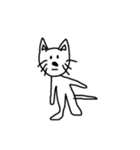 だてのらくがき動物たち（個別スタンプ：2）