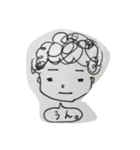 くるくるパーマくん（個別スタンプ：5）