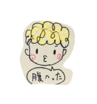 くるくるパーマくん（個別スタンプ：8）