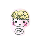くるくるパーマくん（個別スタンプ：11）